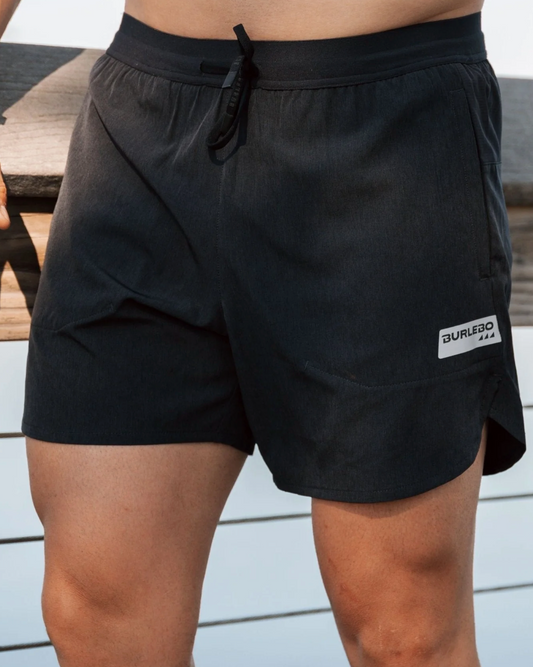 Burlebo Running Short - Black