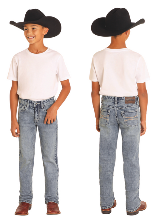 Boy's Hooey Ladder Revolver Jean