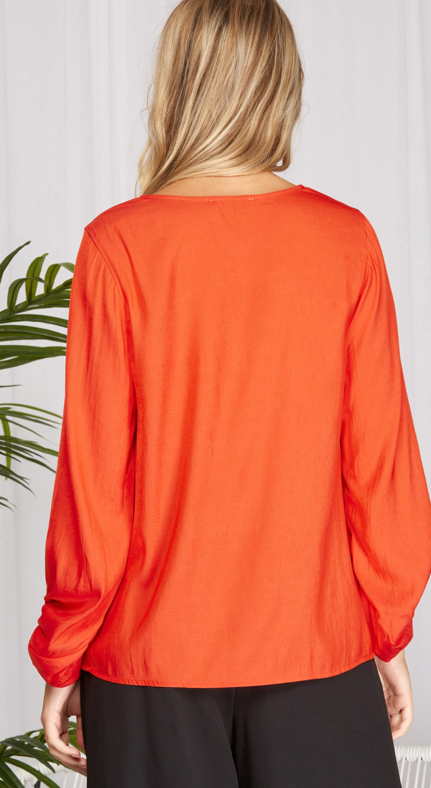 Flattering Flowy Sleeve Top