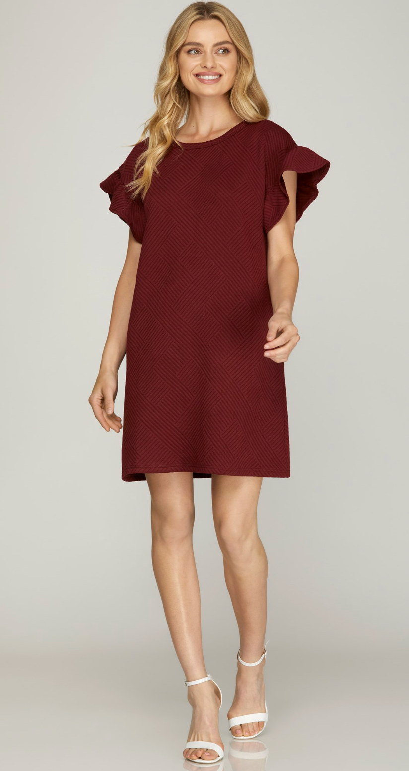 Game Day Knitted Dress