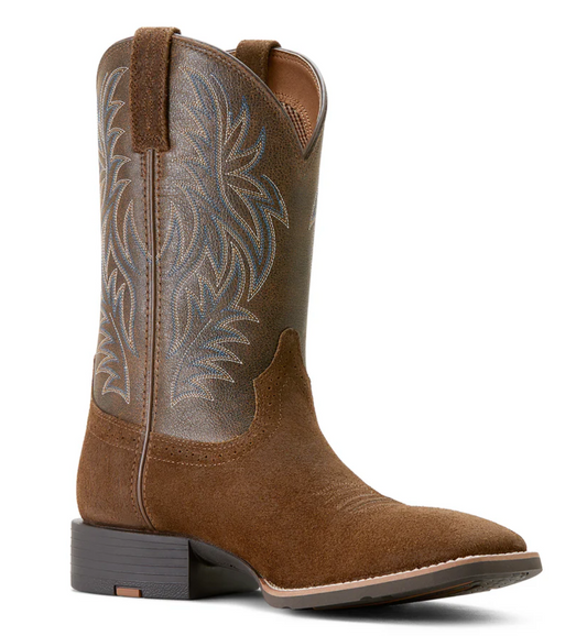 MEN'S SPORT WIDE SQUARE TOE MESA TAN WESTERN BOOT #10053732