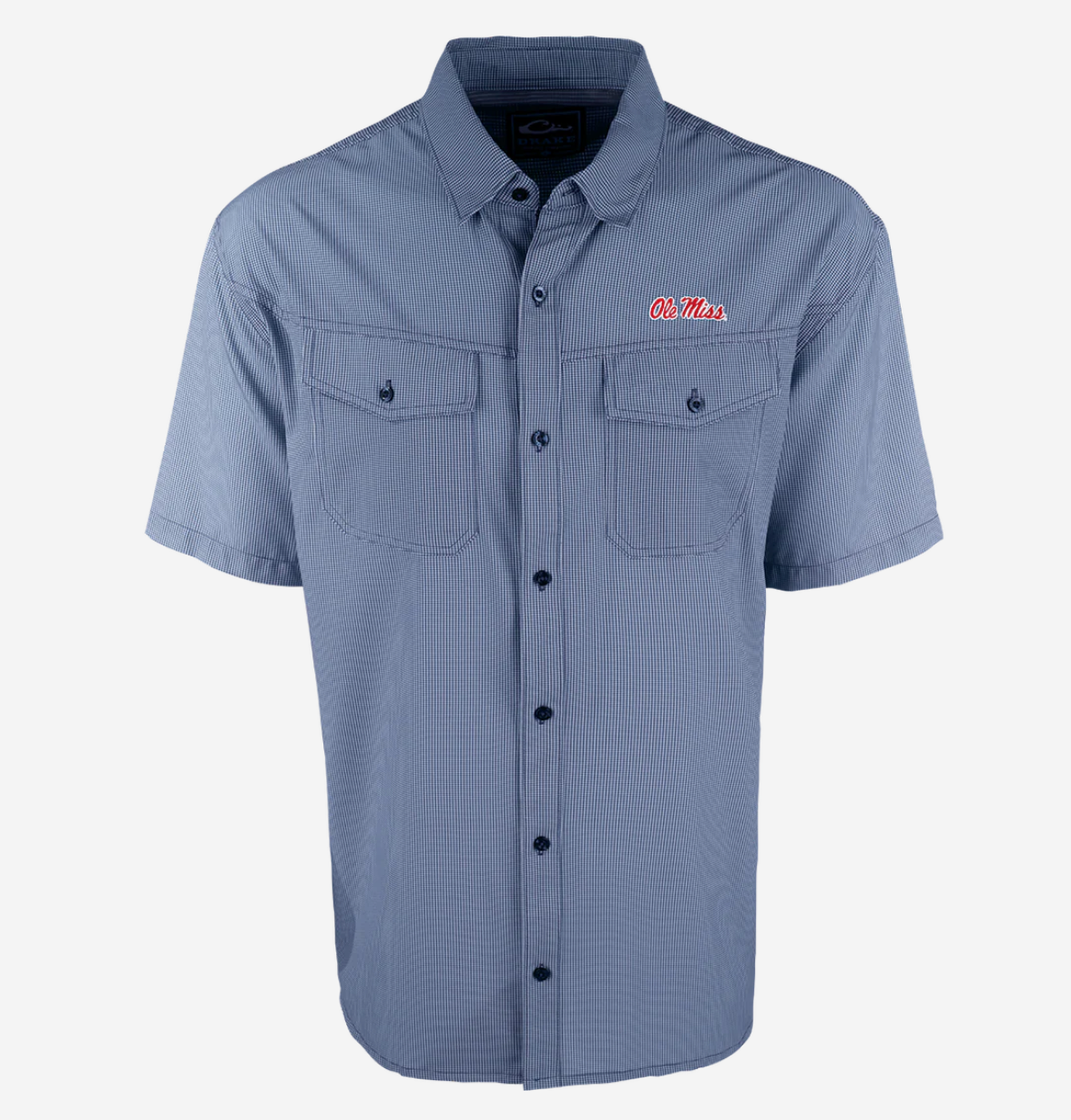 Ole Miss S/S Traveler's Shirt