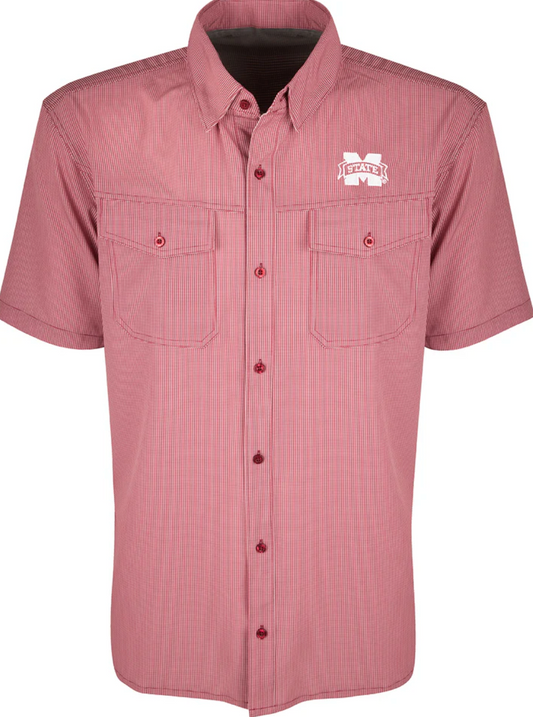 Mississippi State S/S Traveler's Shirt