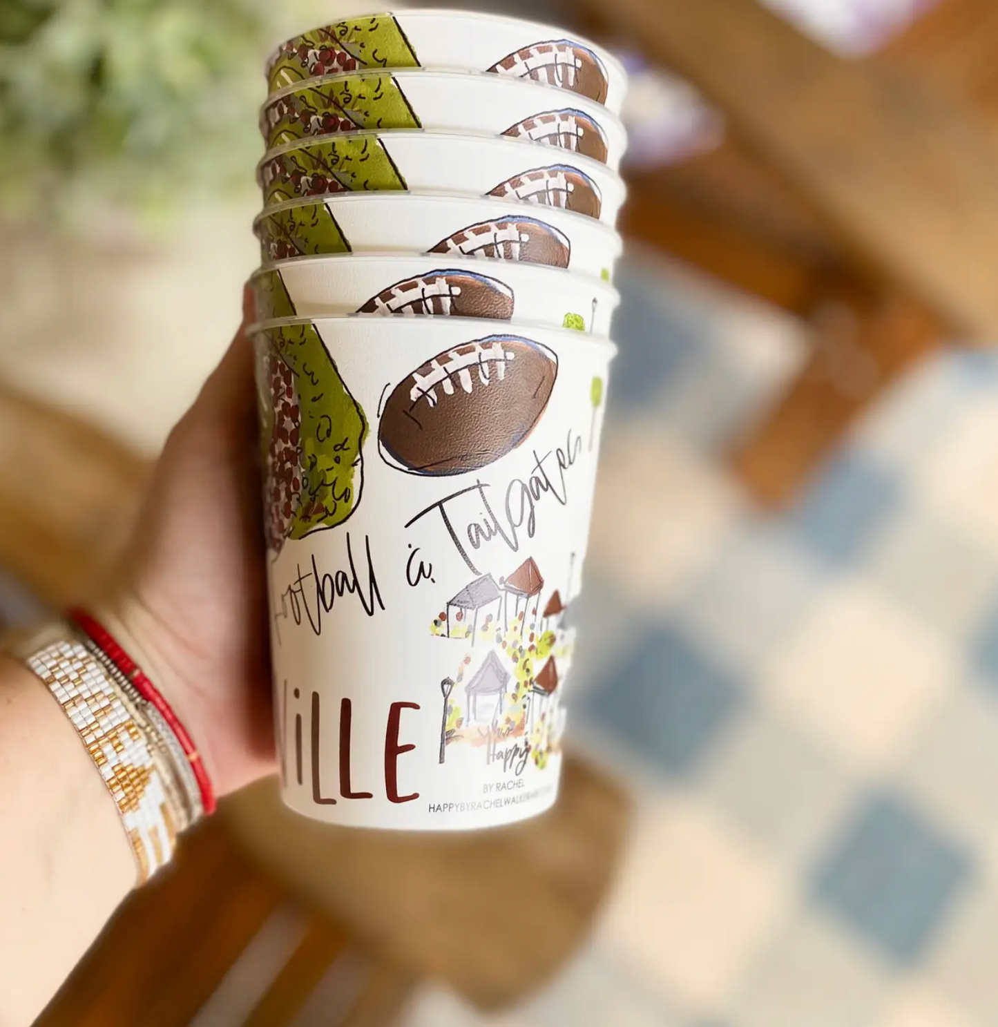 Starkville Reusable Party Cups, Tail Gating, Gifts, Alumni