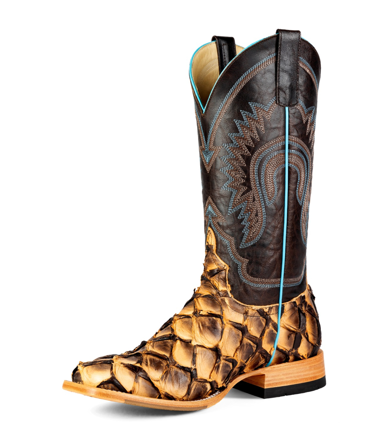 Horse Power Toast Big Bass Chocolate - Boot Mens Western - Hp8073