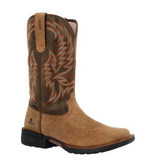 ROCKY BRONCO 12” WATERPROOF WESTERN BOOT #RKW0451