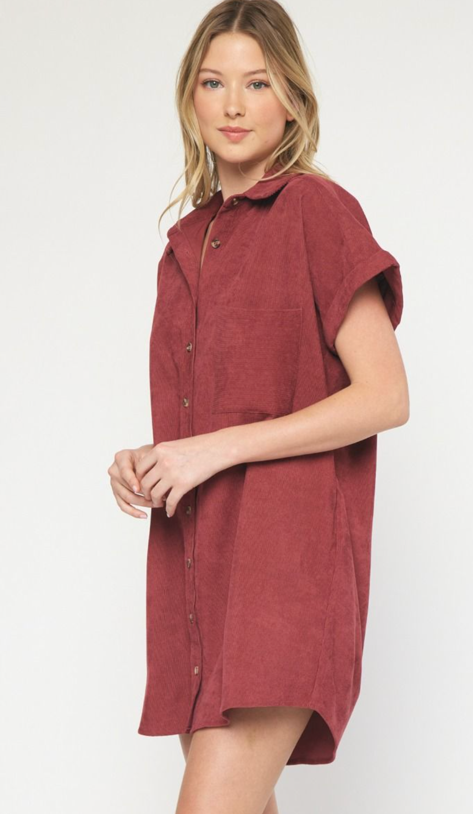 The Fall Corduroy Dress