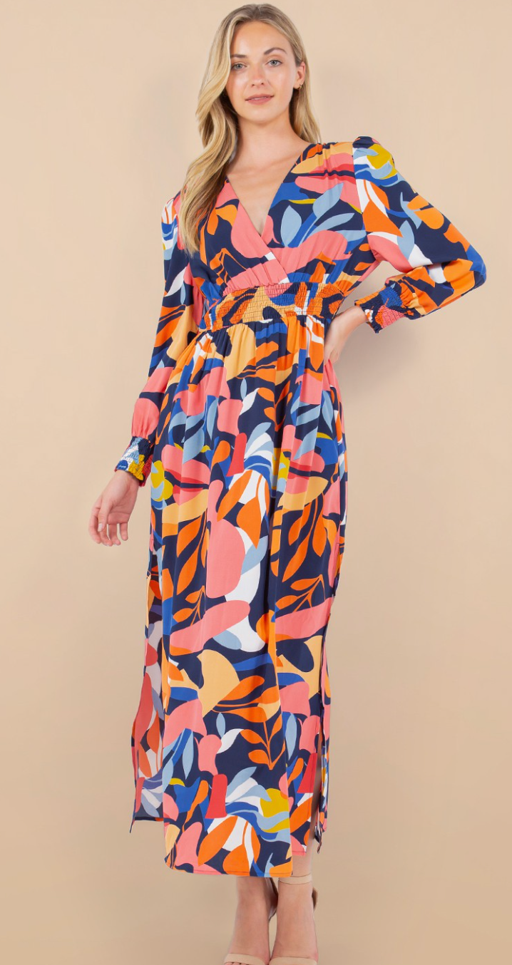 Full Of Fun Abstract Dress