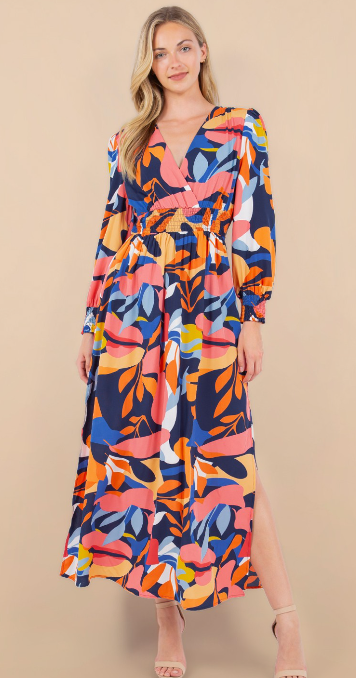 Full Of Fun Abstract Dress