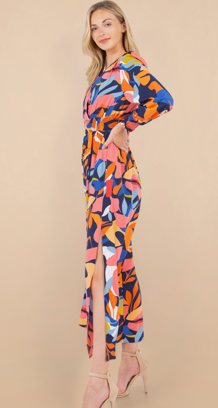 Full Of Fun Abstract Dress