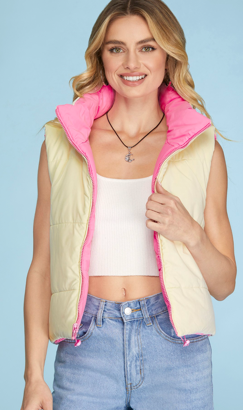 Reversible Puffer Vest