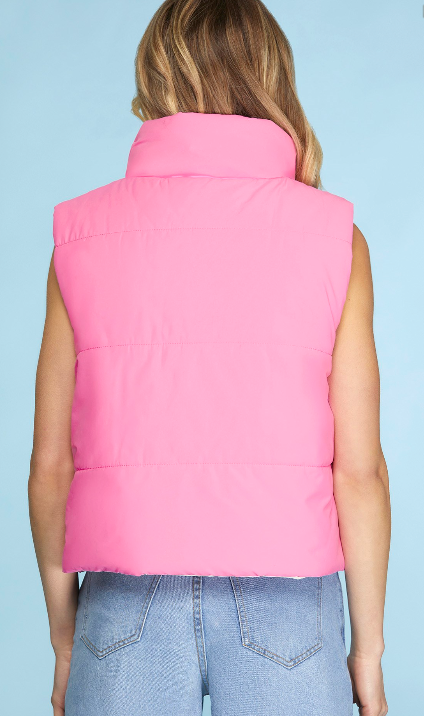 Reversible Puffer Vest