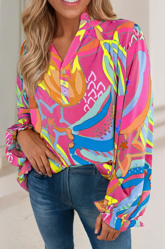 Bright & Colorful Blouse