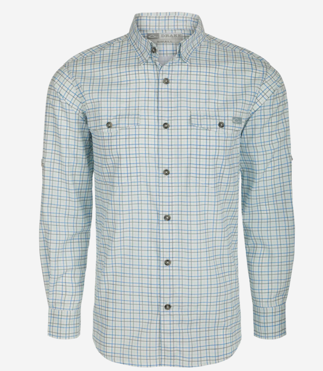 Frat Tattersall Button-Down Long Sleeve Shirt