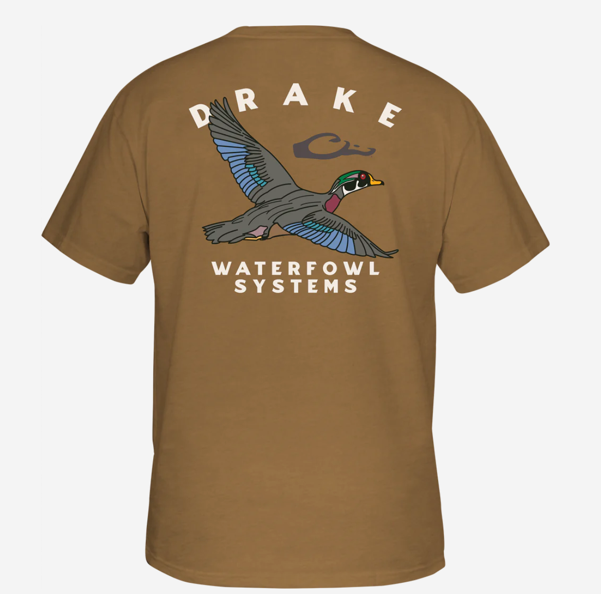 Retro Wood Duck T-Shirt