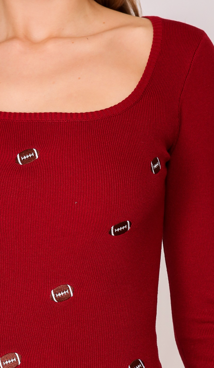 Game Day Football Patch Shirt