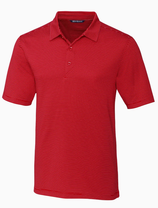 Cutter & Buck Forge Pencil Stripe Stretch Mens Polo