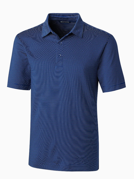 Cutter & Buck Forge Pencil Stripe Stretch Mens Polo