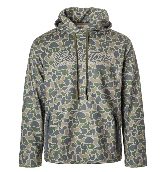 Youth Backwoods Script Camo Hoodie