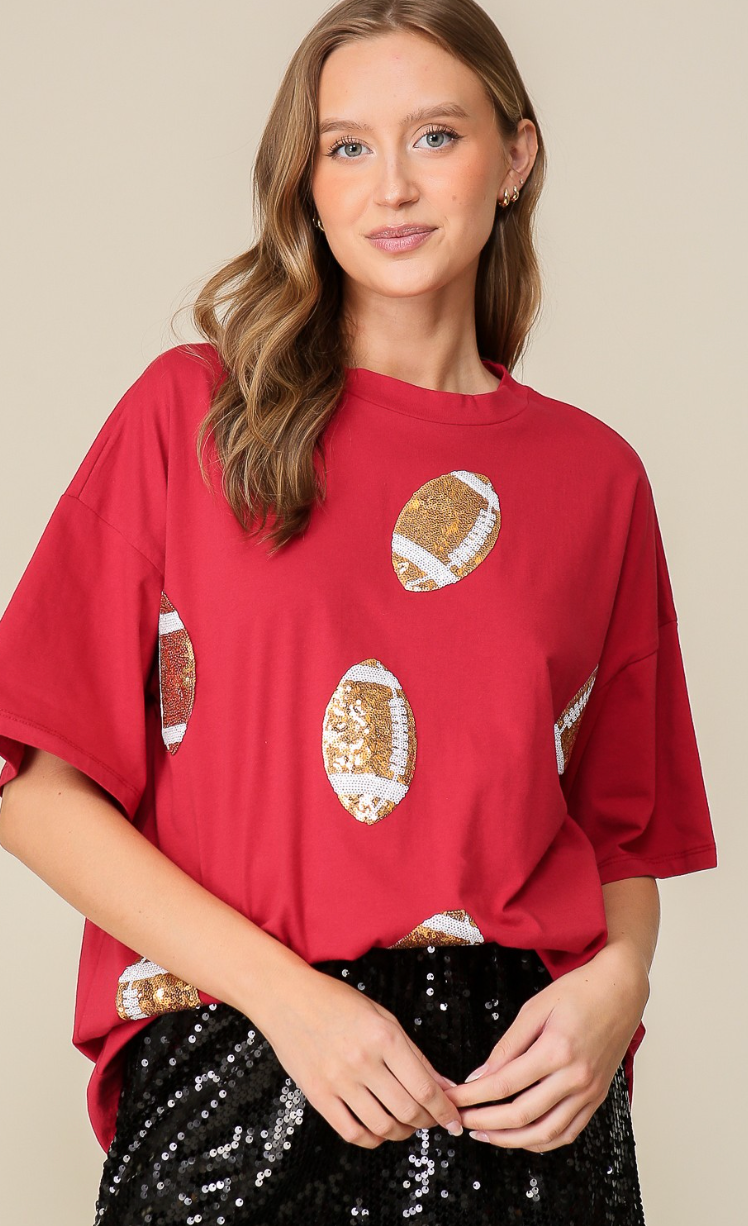 Dazzling Game Day Football Shirt