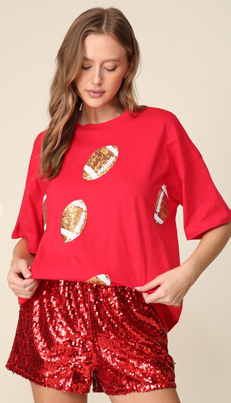 Dazzling Game Day Football Shirt