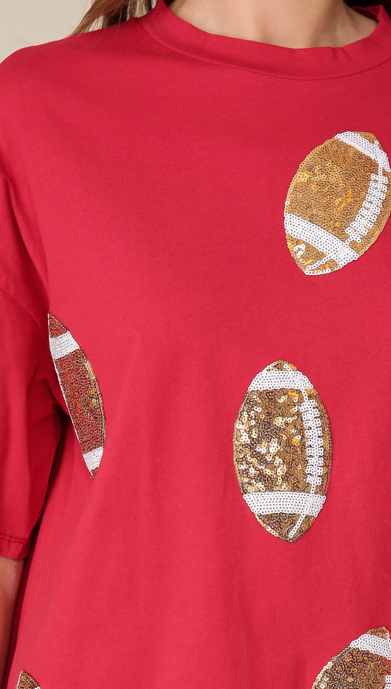 Dazzling Game Day Football Shirt