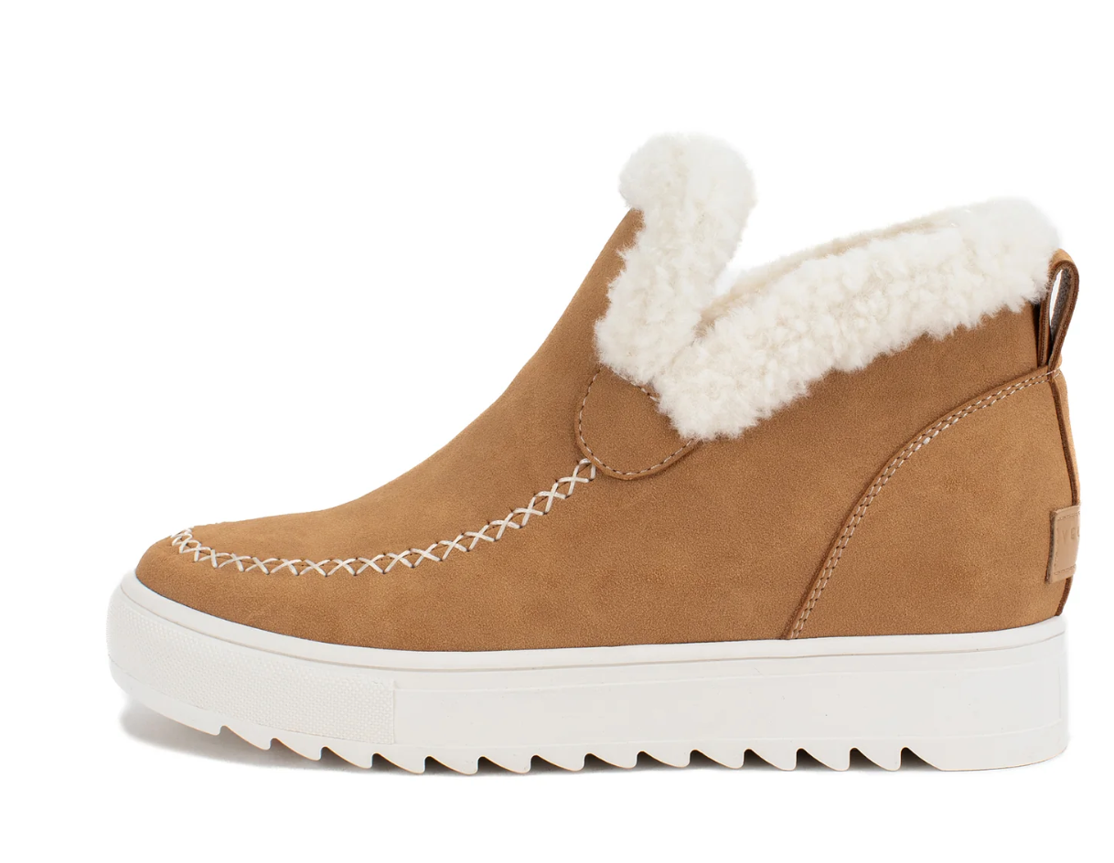 Moritz Shearling Wedge Sneaker