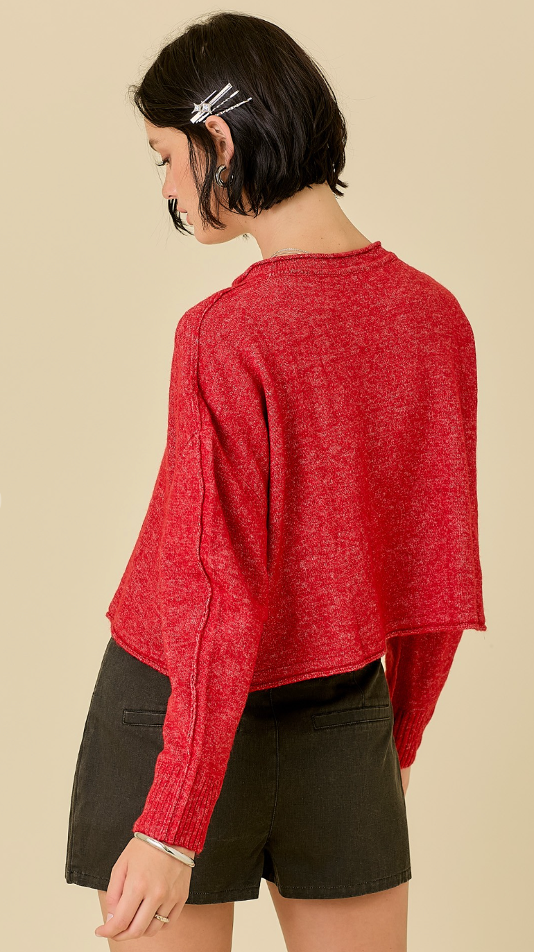 Game Day V-Neck Sweater Top