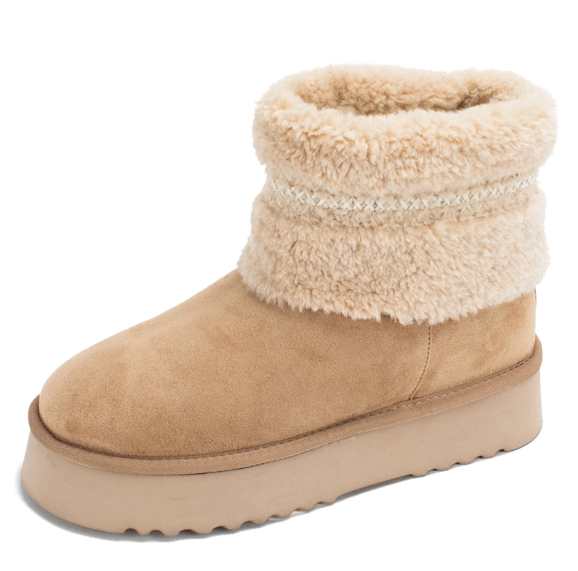 Hiraya Shearling Flatform Boot