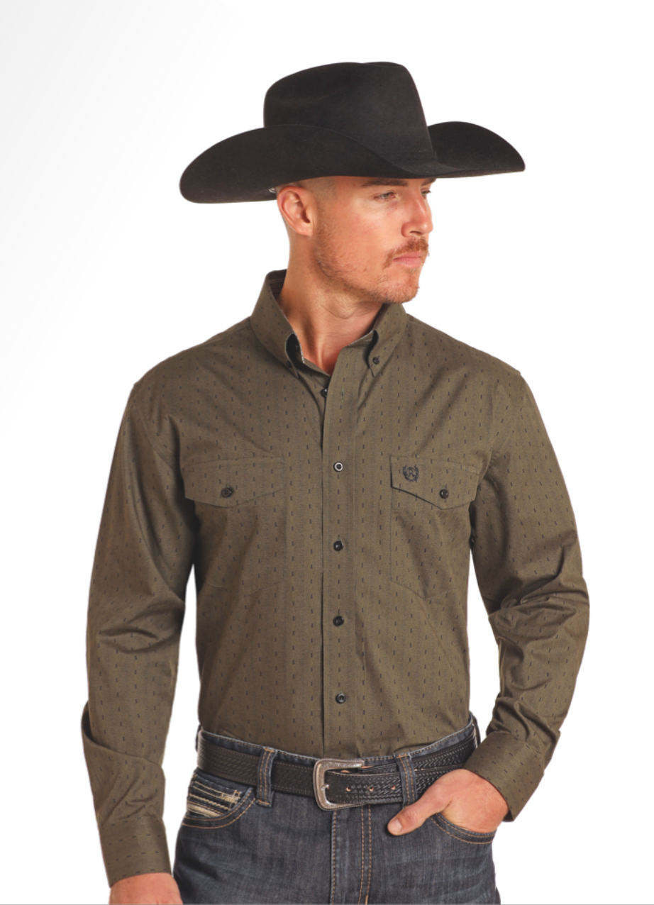 Men's L/S Button Down Shirt