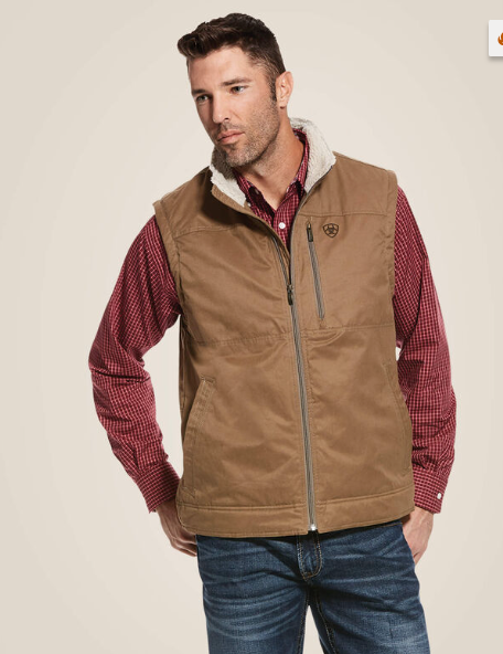 Grizzly Canvas Vest