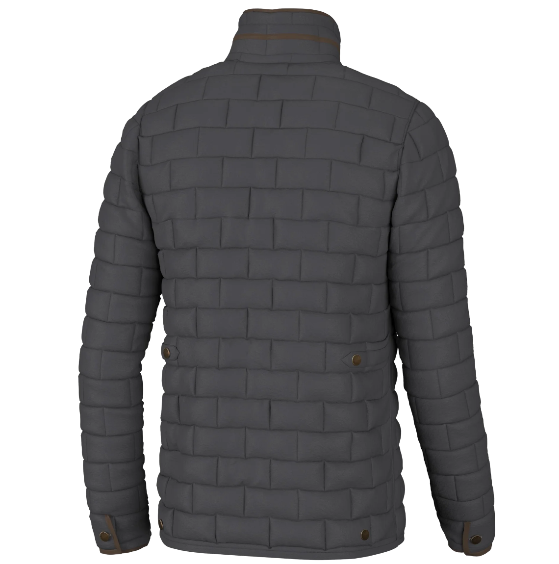 Brick Quilted Jacket