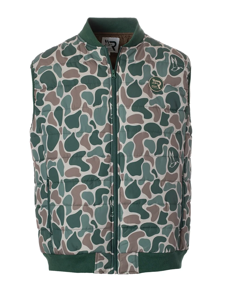 Youth Roost Camo Puffer Vest