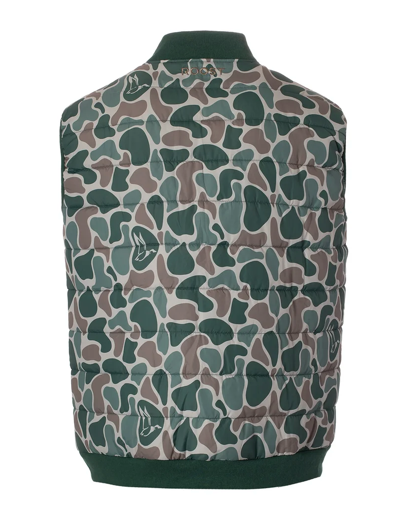 Youth Roost Camo Puffer Vest