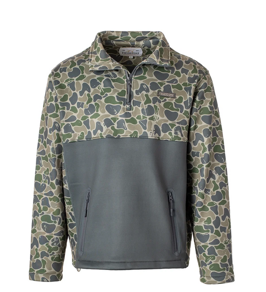 Backwoods Camo Quarter Zip Fleece