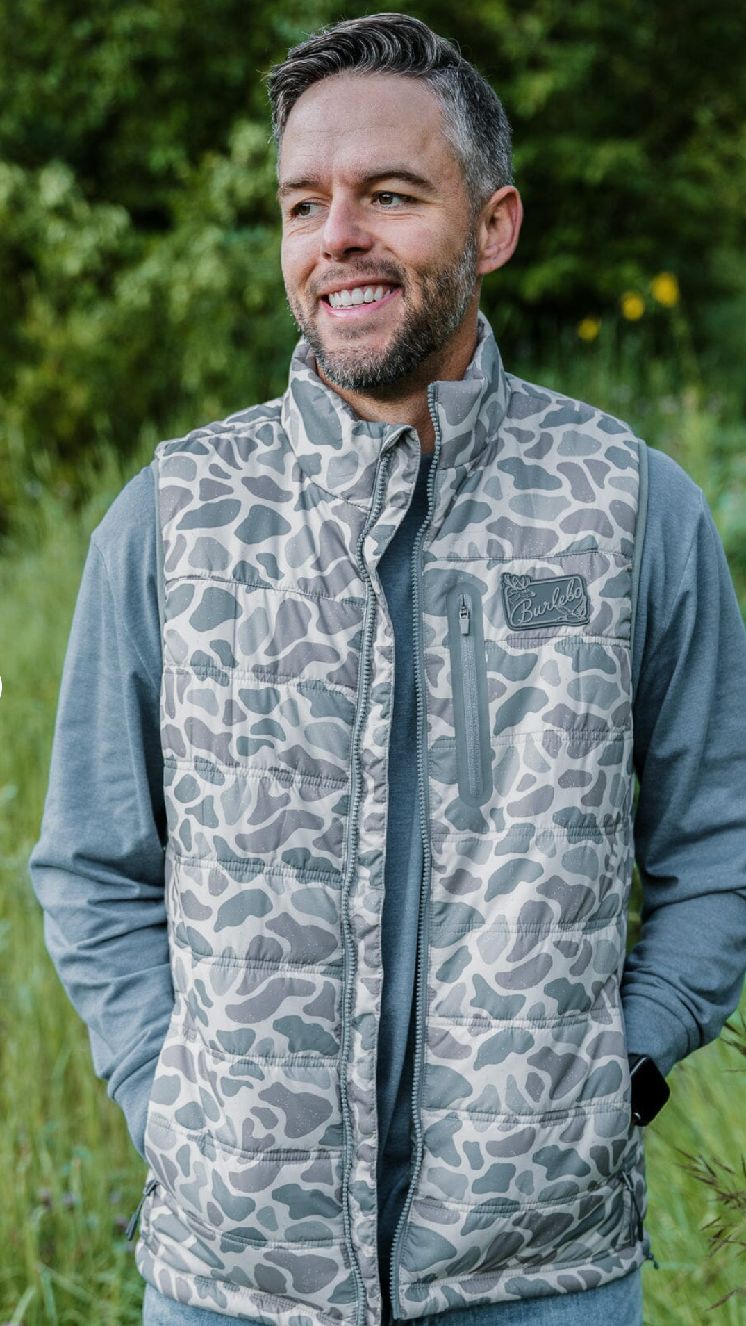 Puffer Vest - Classic Deer Camo