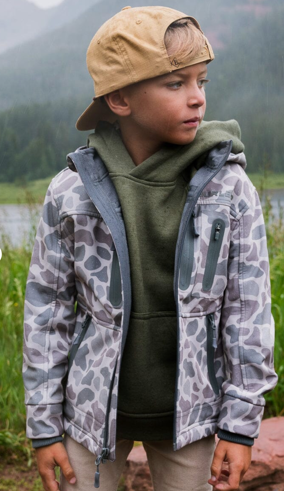 Youth Challenger Jacket - Classic Deer Camo