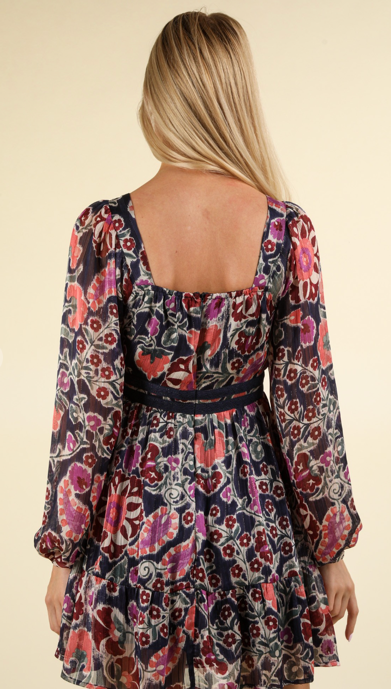 Holiday Printed Dress