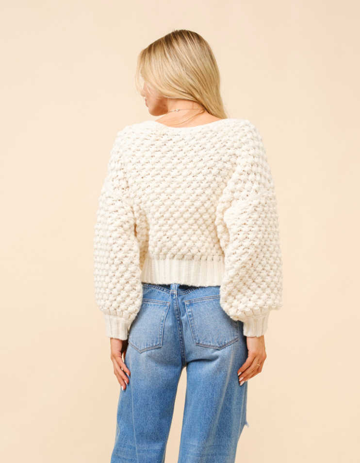 Bubble Textured Sweater