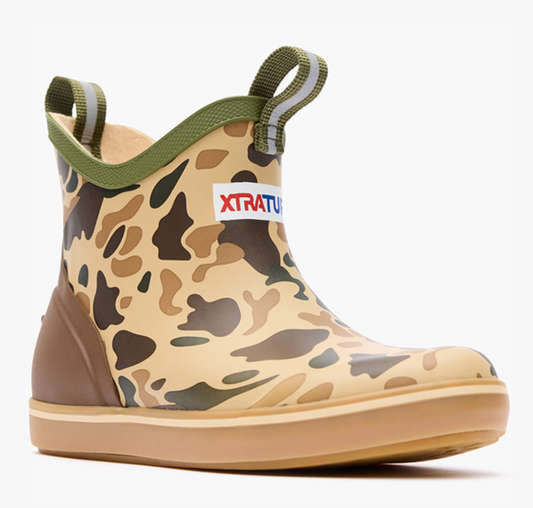 XTRATUF Big Kids Ankle Deck Boot