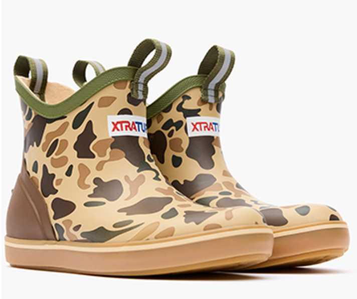 XTRATUF Big Kids Ankle Deck Boot