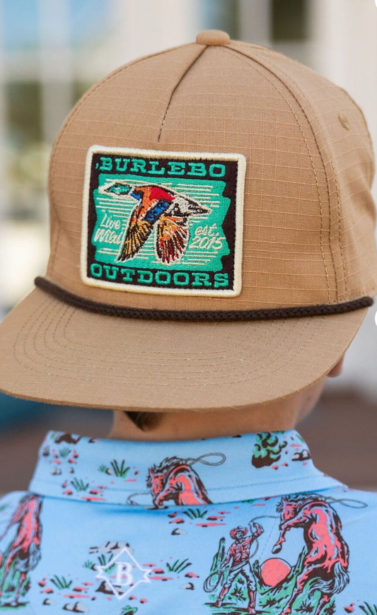 Youth Cap - Greenhead Patch - Coyote Tan