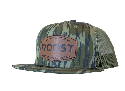 Roost Leather Patch Bottomland Hat