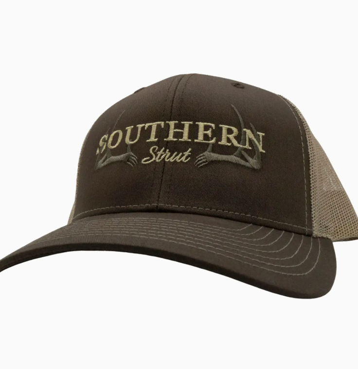 Southern Antlers Embroidery Trucker Hat