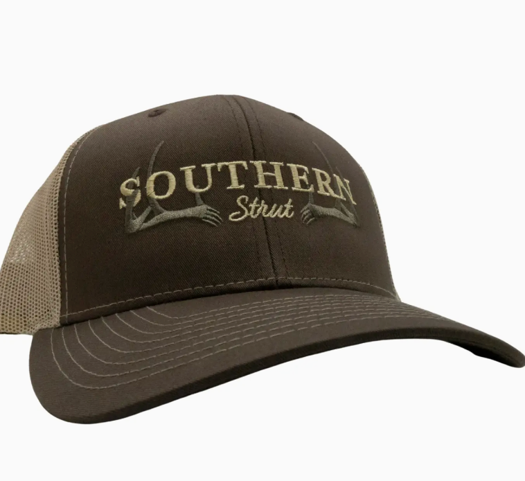 Southern Antlers Embroidery Trucker Hat