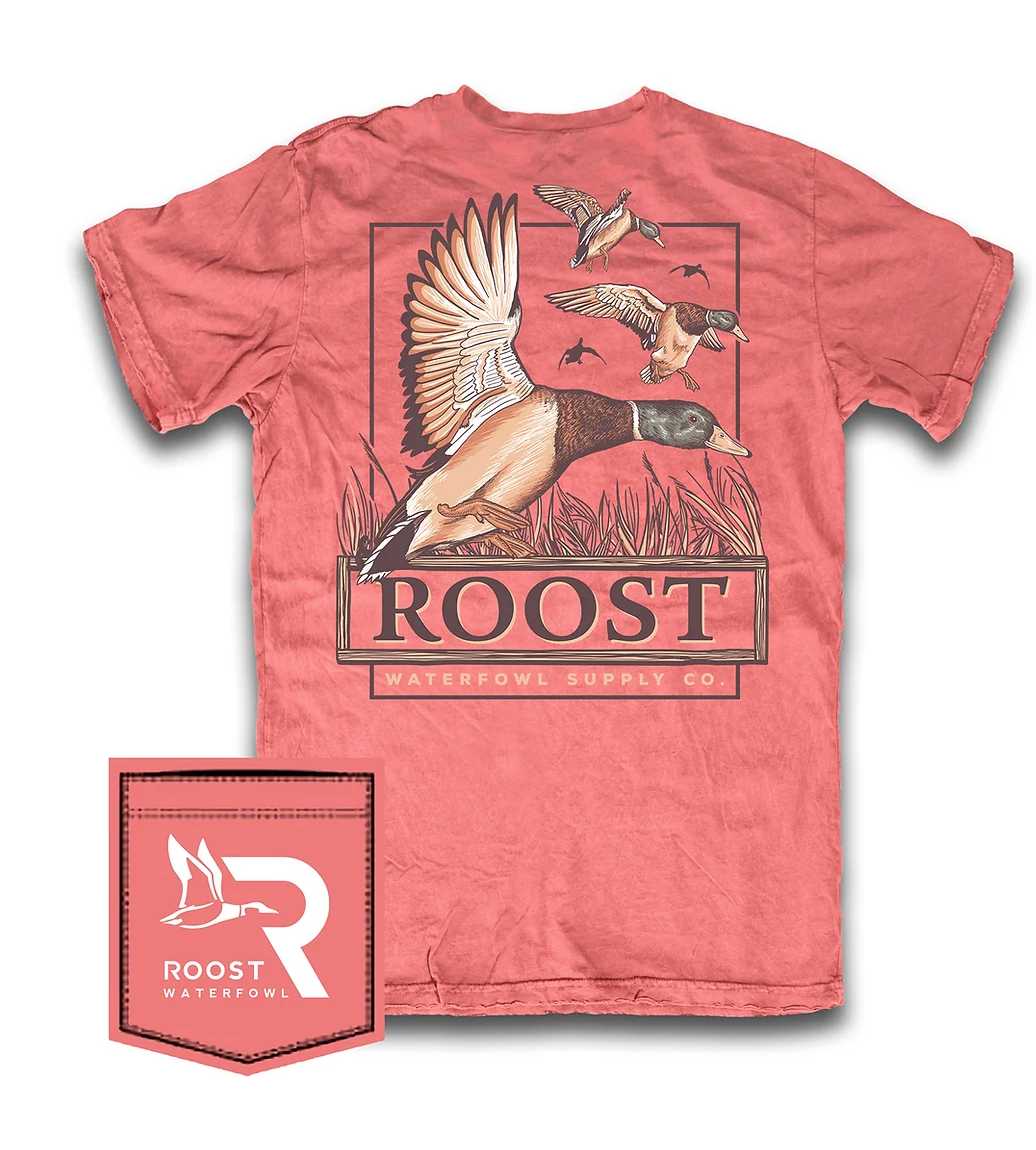 Youth Roost Mallard Pitching T-Shirt