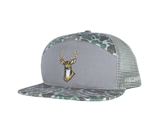 7 Panel Camo Deer Mount