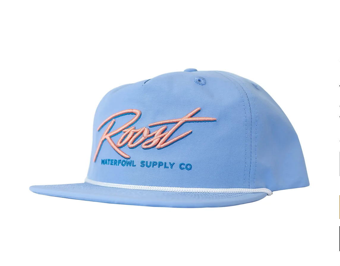 Roost Script Logo Rope Hat