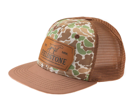 Old School Brown Bill Hat