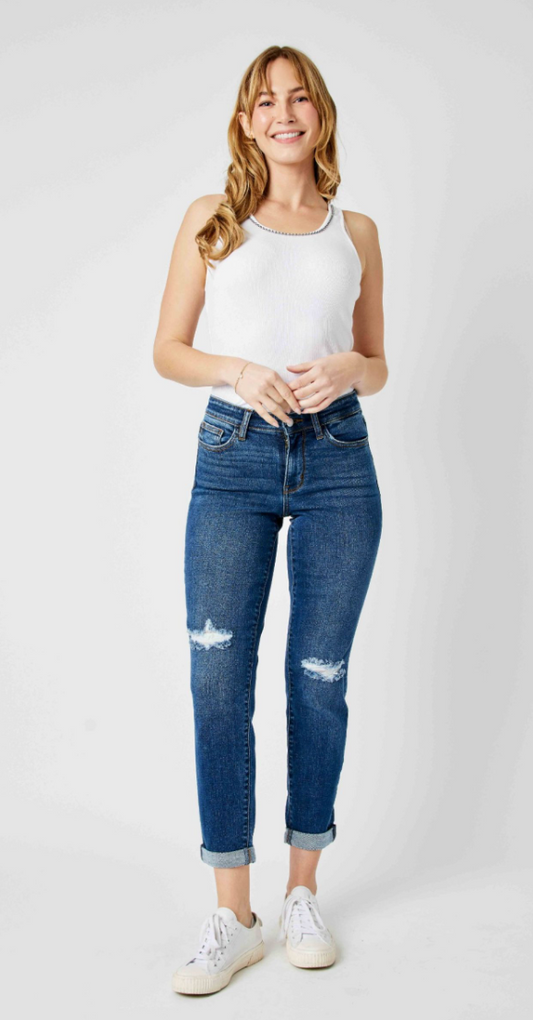 Judy Blue Destroy Slim Jeans